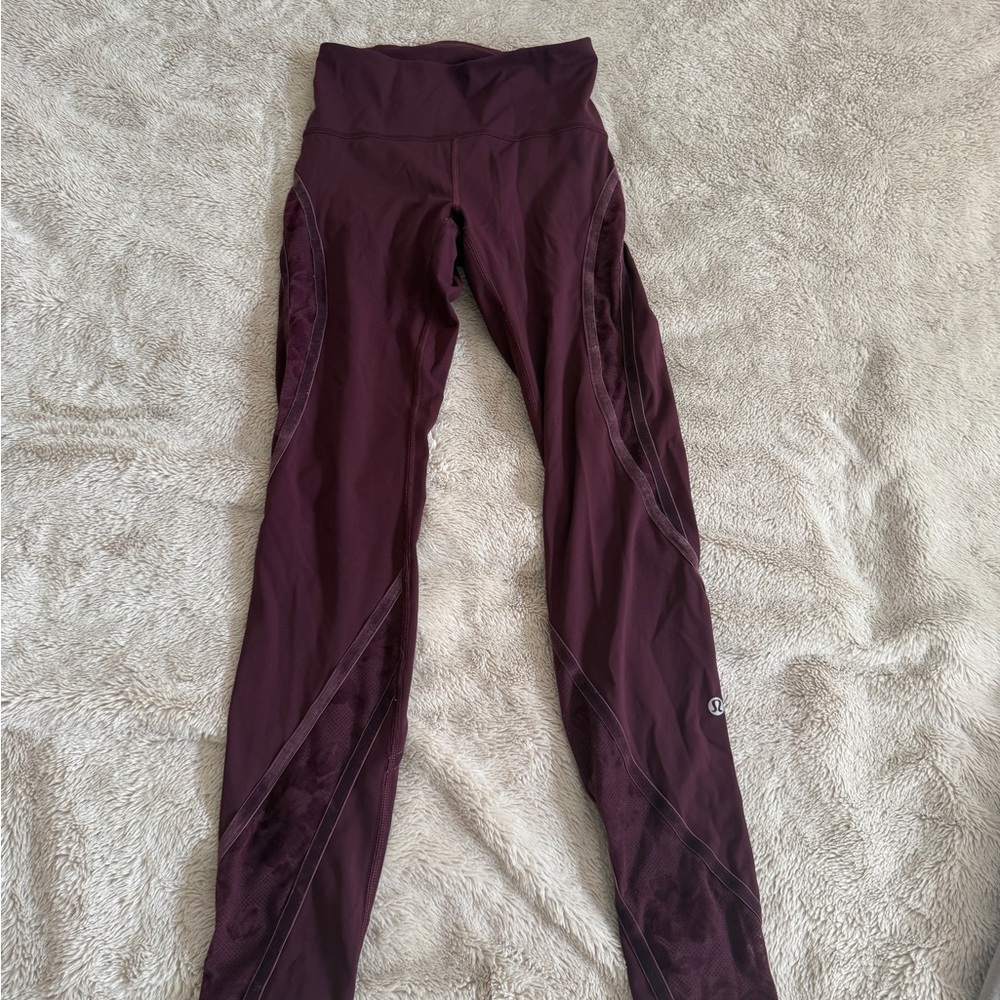 Lululemon Athletica Deep Purple Leggings